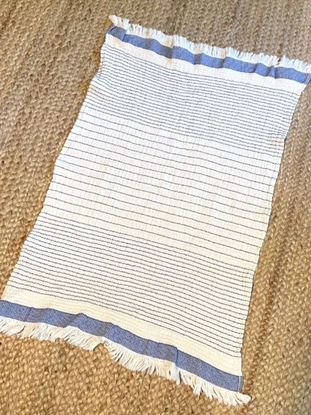 NEW Anthropology Peyton Oversized Waffle Dish Towel